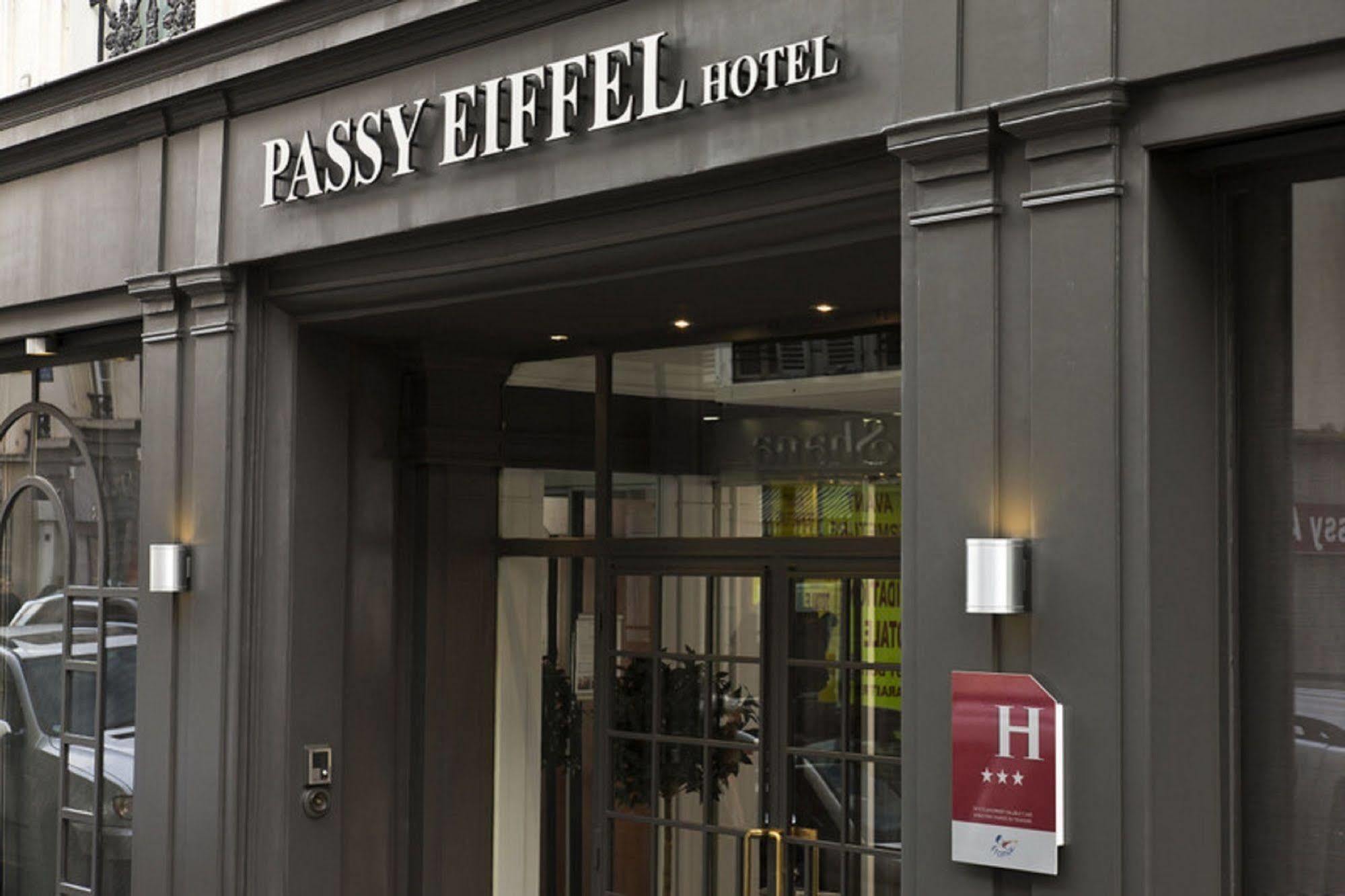 Hotel Passy Eiffel Paříž Exteriér fotografie